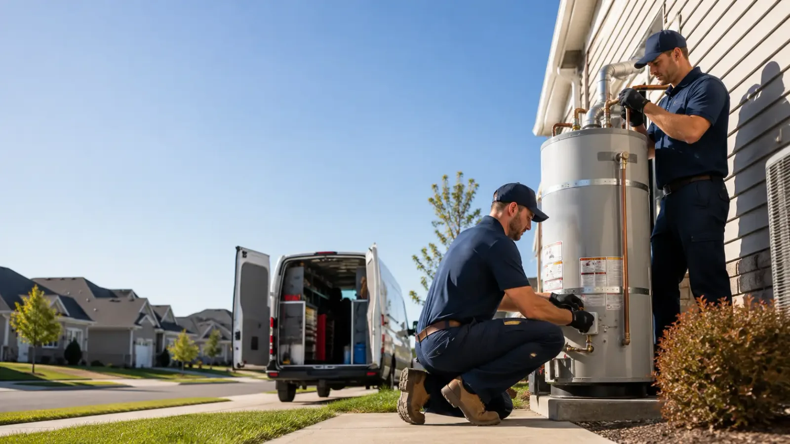 Water Heater Installation in Overbrook, OK